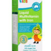 Brauer Kids Liquid Multivitamin With Iron 200ml