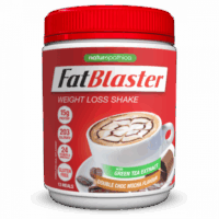 Naturopathica FatBlaster Shake 30% Less Sugar Double Choc Mocha 430g