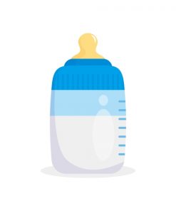 Pngtree Baby Milk Bottle Vector Illustration Isolated On White Background Baby Milk Png Image 1745815 247x296